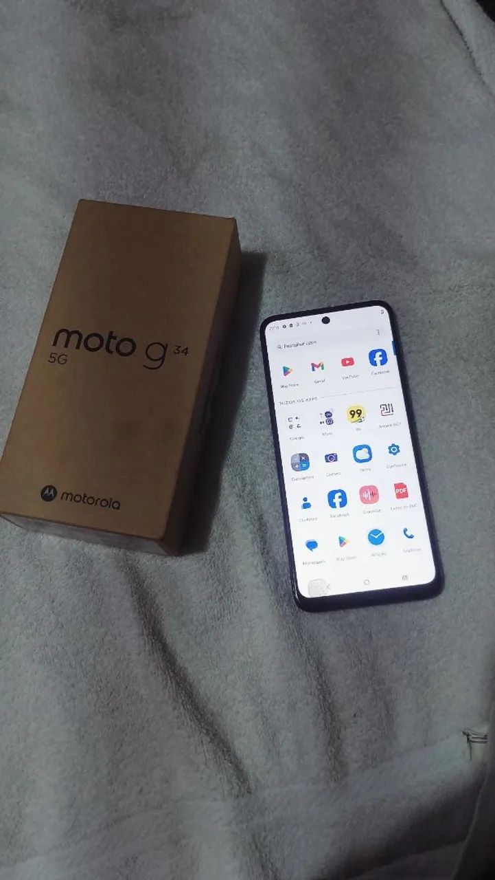 Celular Motorola g34 na caixa 