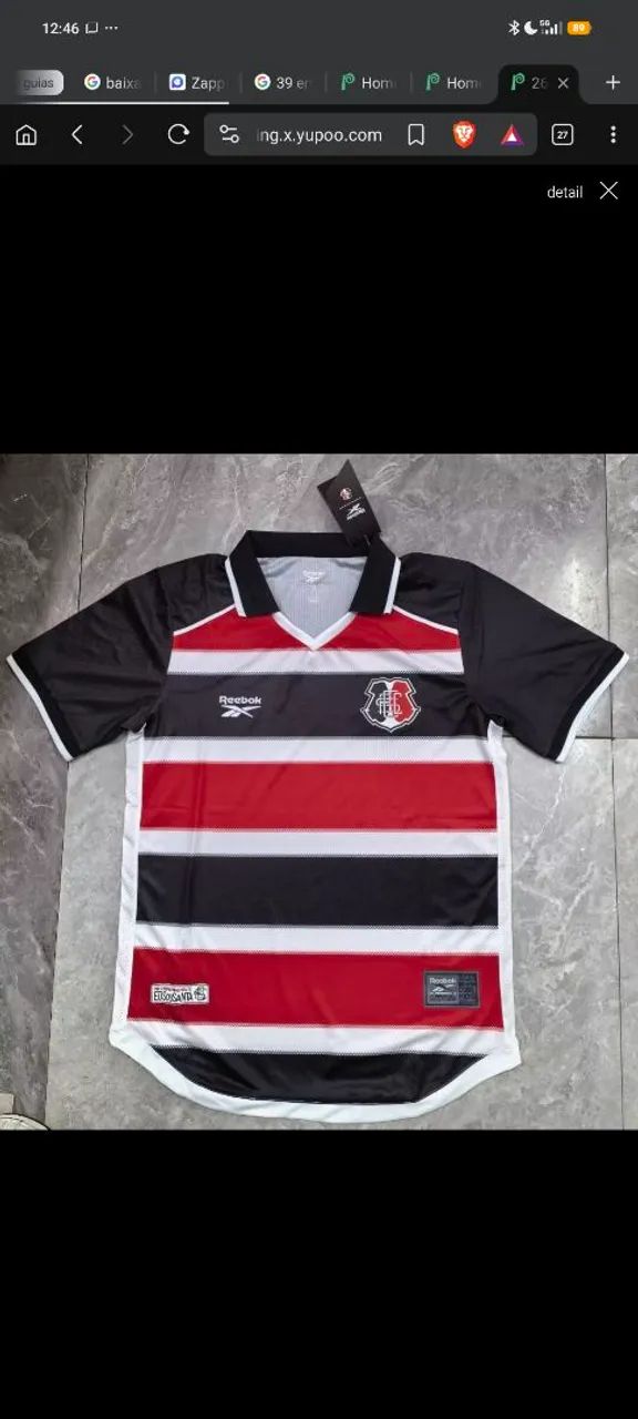 Camisa Santa Cruz 1.1 Coral  - Foto 5