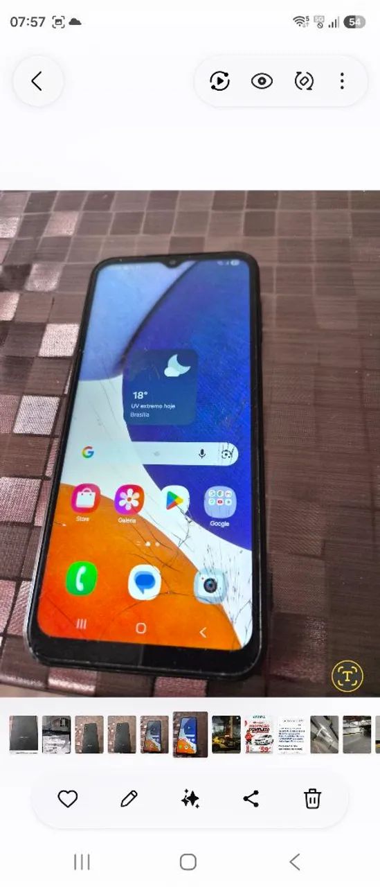 Celular samsung A14 350,00