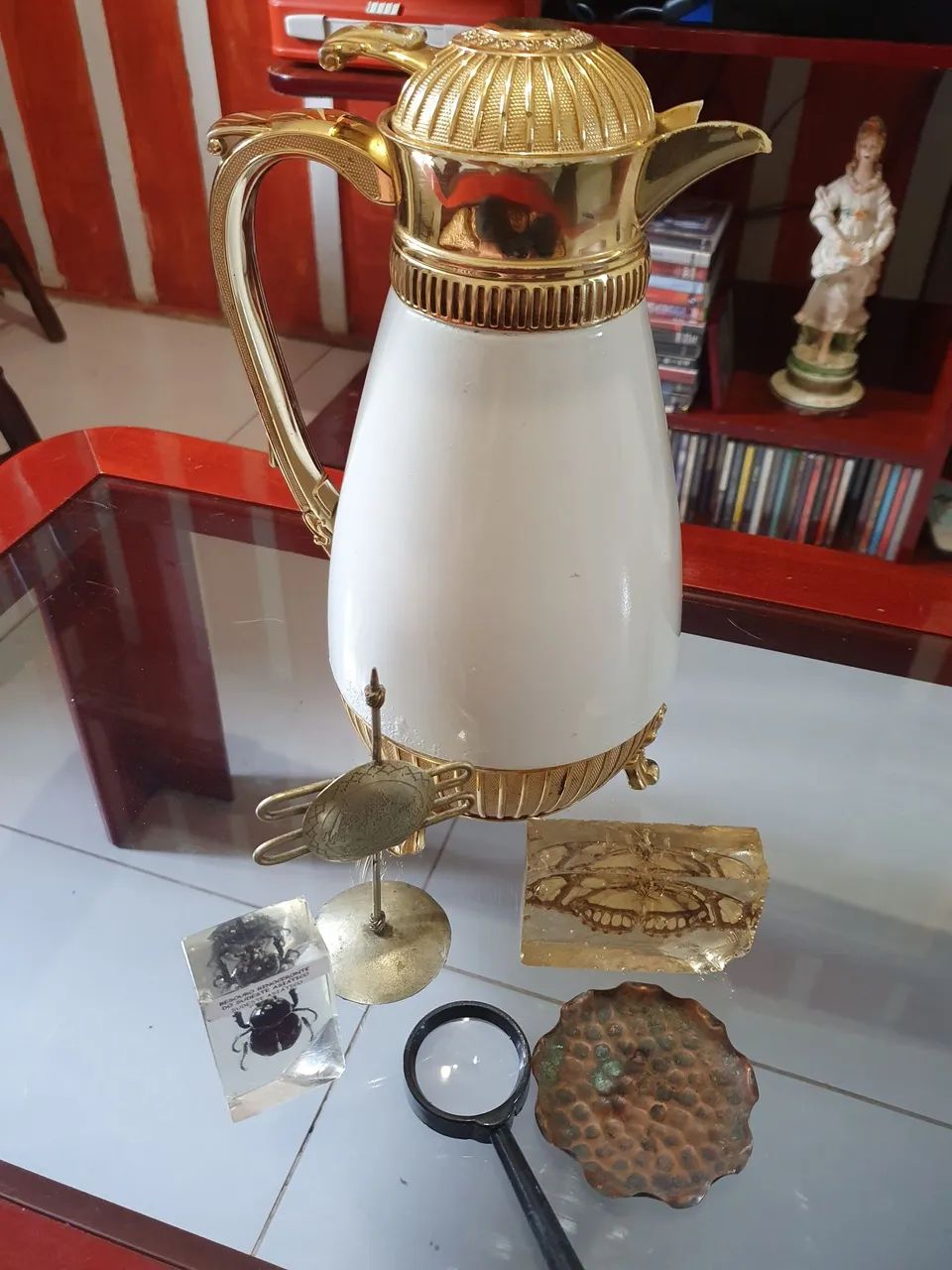 Lote de antiguidade 6 itens 