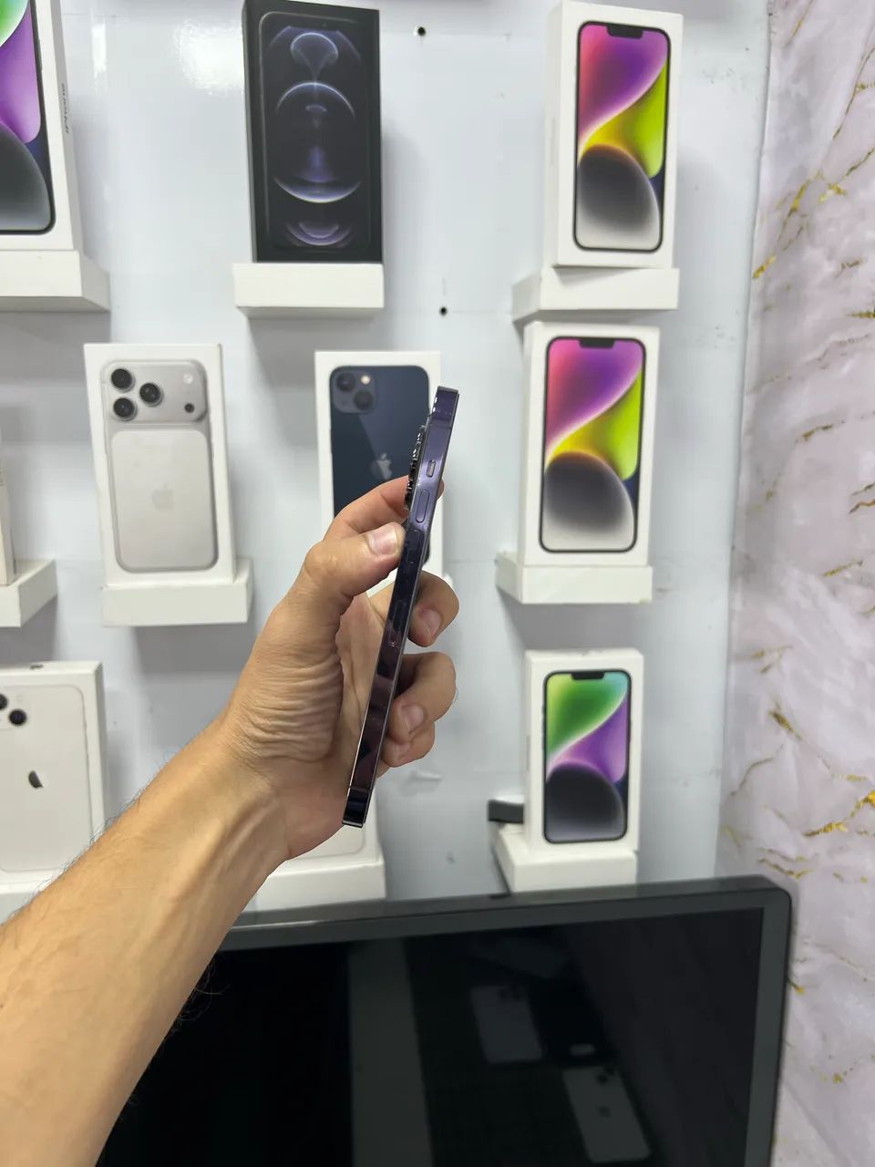 iPhone 14 PRO MAX - 128Gb (roxo) - Foto 3