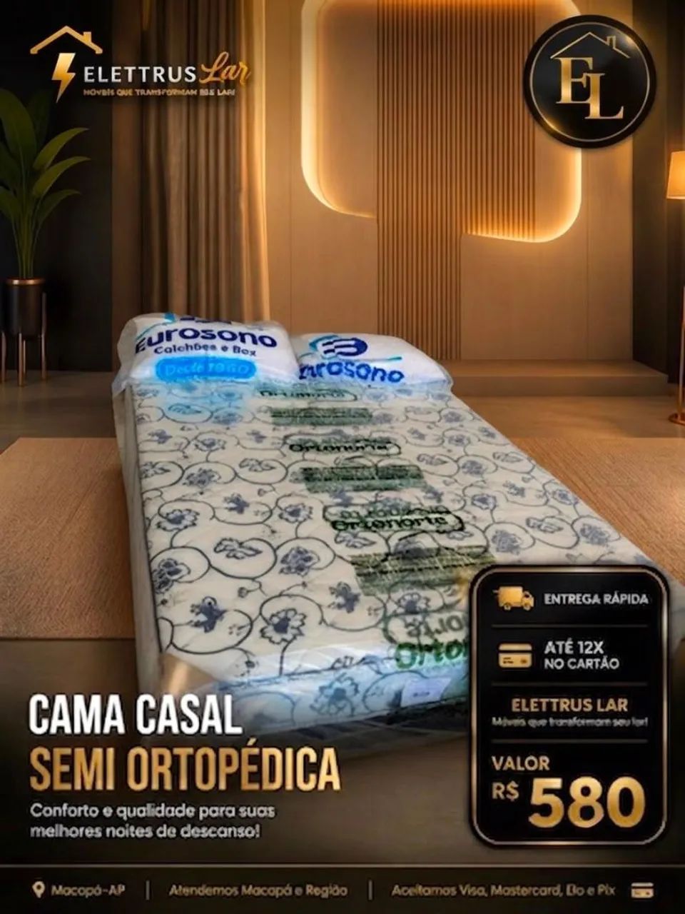 CAMAS DE CASAL ESPUMA NOVAS - Foto 2