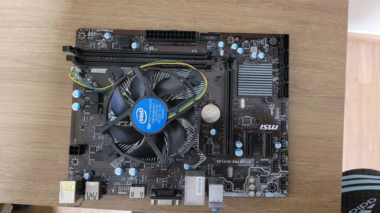 Kit pentium g4560 + placa mãe h110 - Foto 2