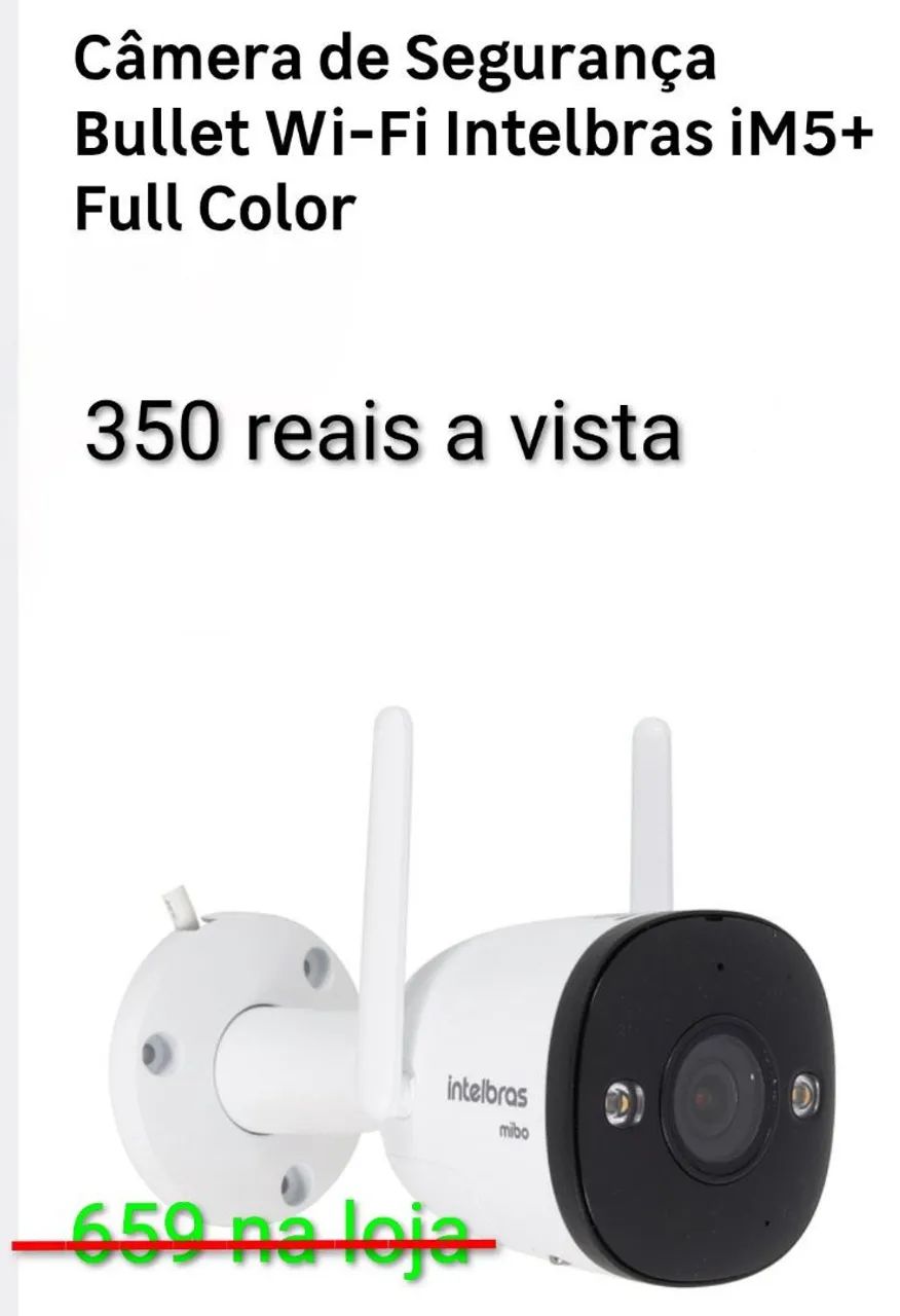 Camera de segurança Intelbras 