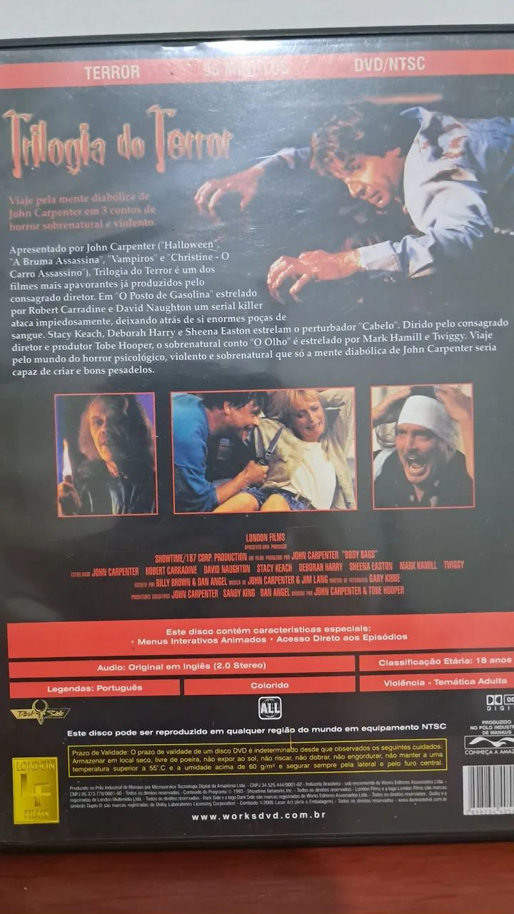 Dvd trilogia do terror - Foto 3