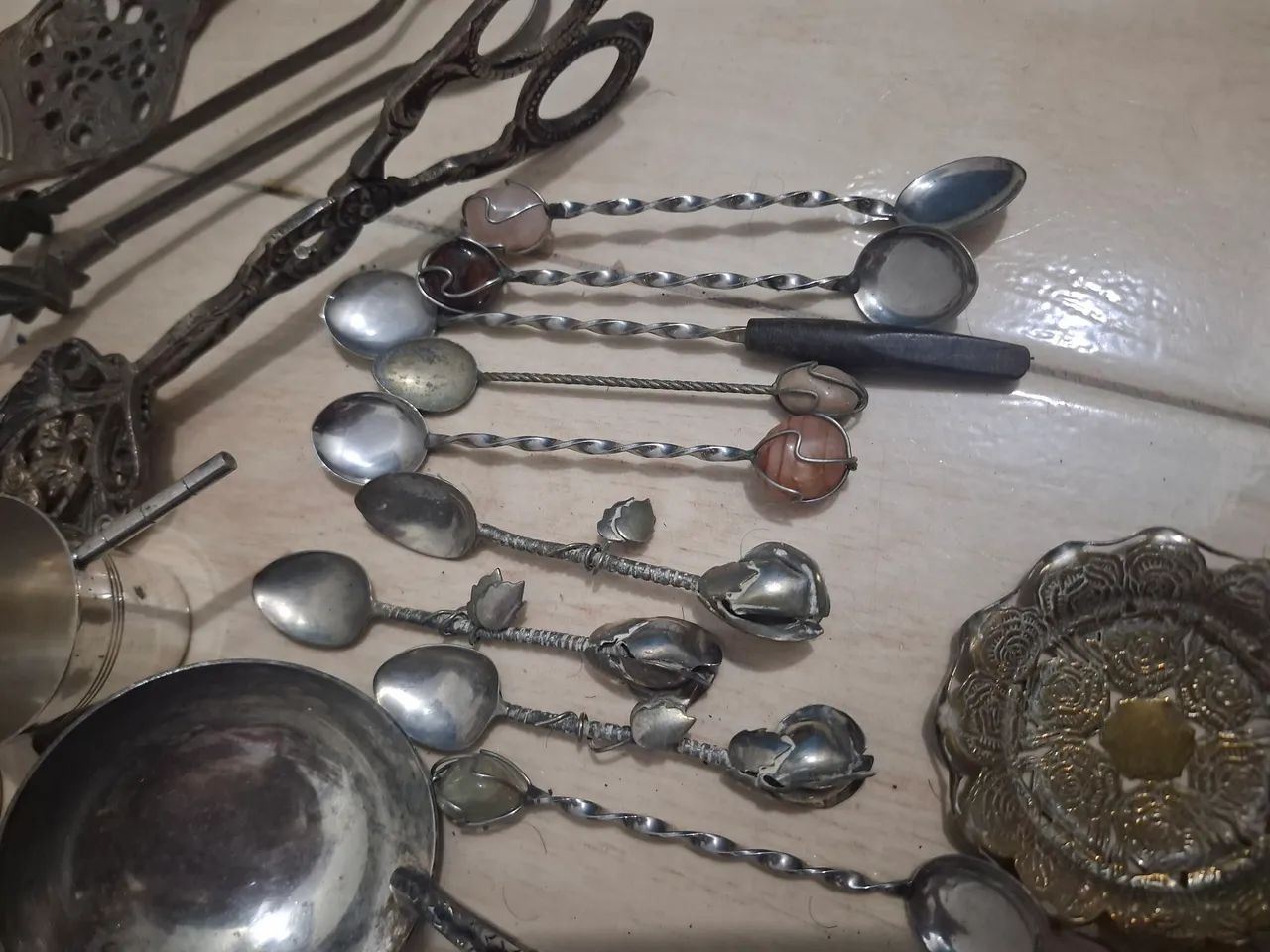 Antiguidades (prata e bronze) - Foto 4