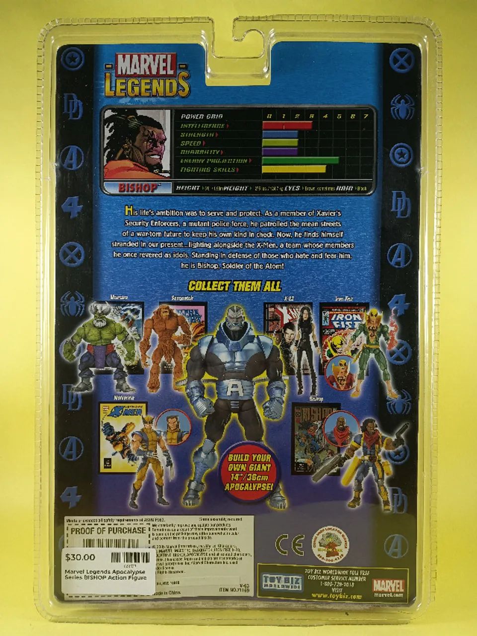 Marvel Legends Bishop (Toy Biz) Série 12 - SEM PARTE BAF - Foto 2