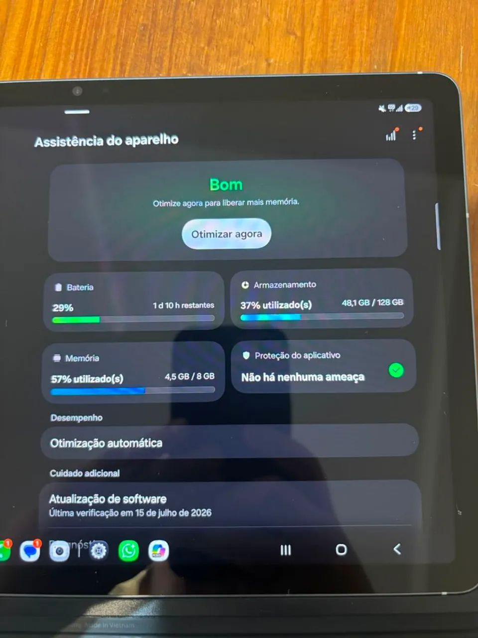 Samsung Galaxy Tab S10 5g 128gb com caneta original - Foto 4