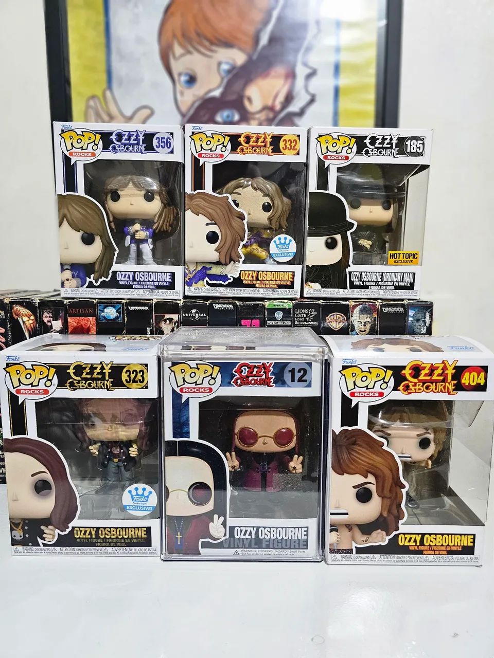 Lote Funko Pop Ozzy Osbourne 