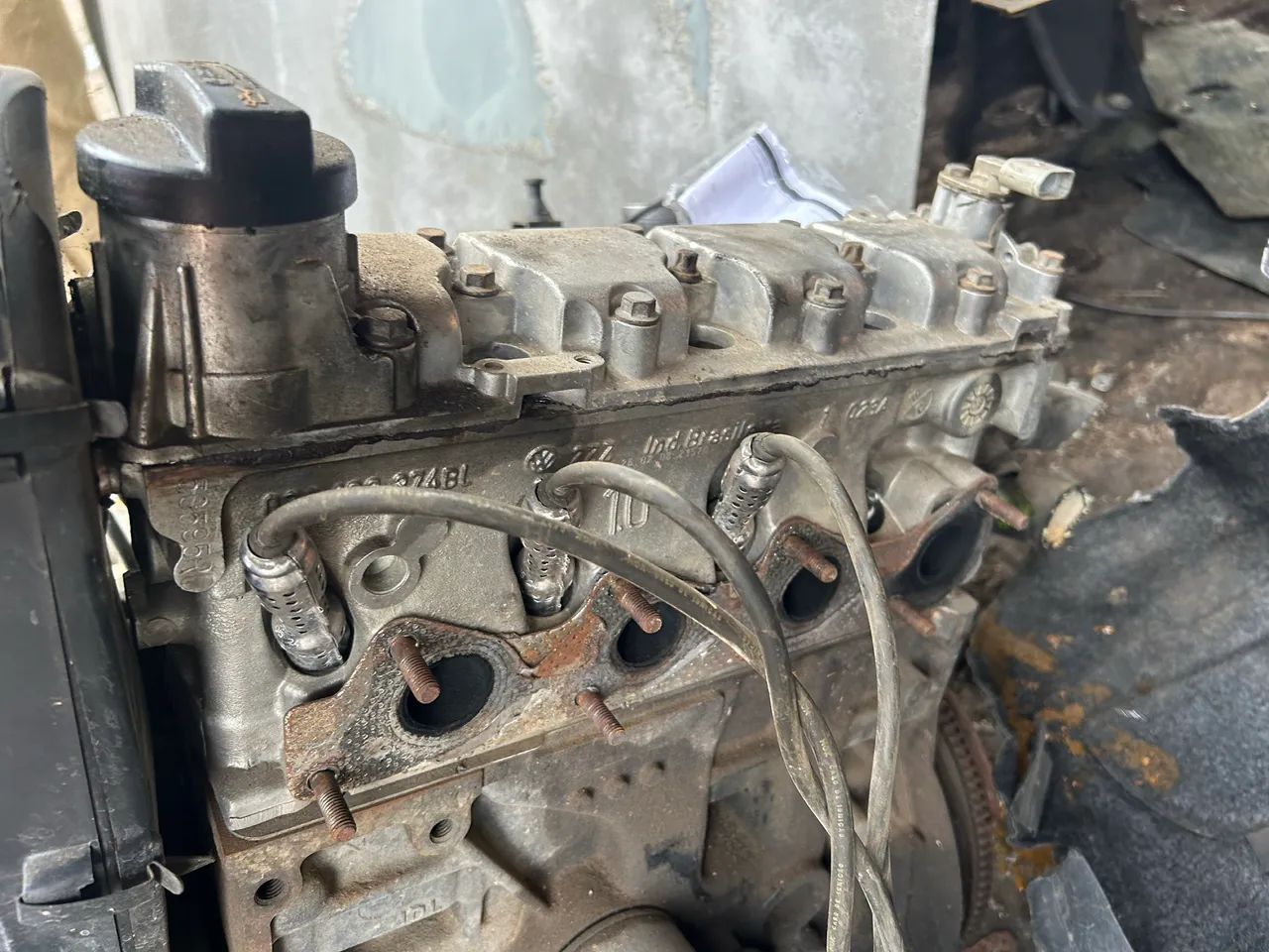 Motor EA111 1.0 2008 Flex Baixado loja física  - Foto 3