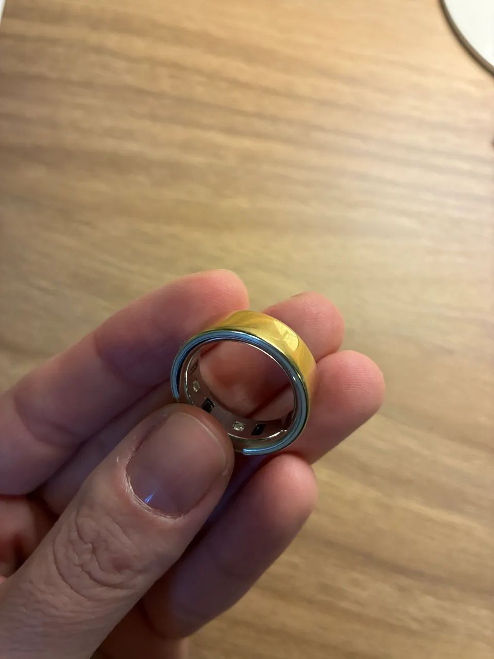 OURA RING gen 4 size 9 dourado  - Foto 2