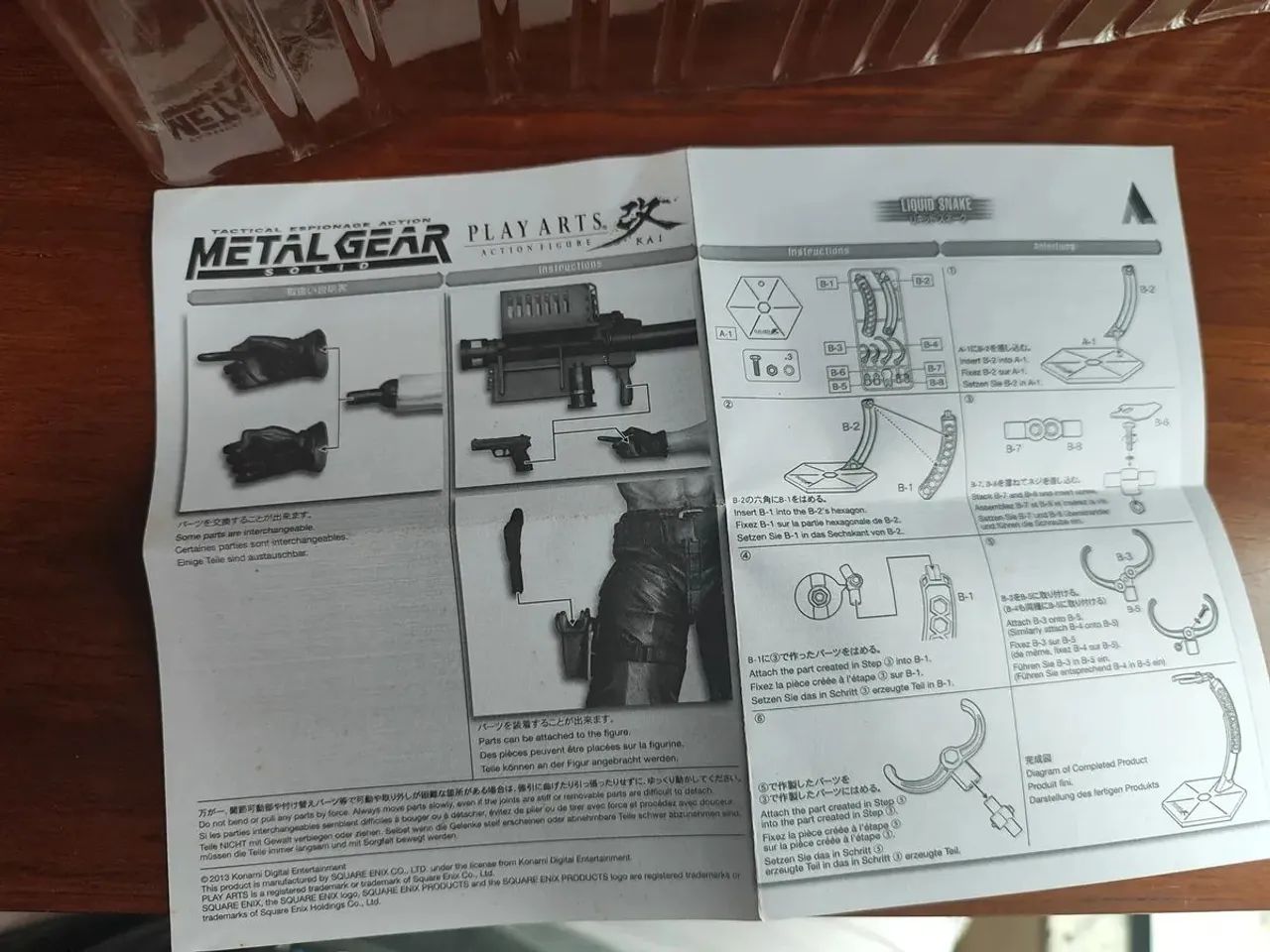 Play Arts  Kai Liquid Snake - Metal Gear Solid - Foto 5