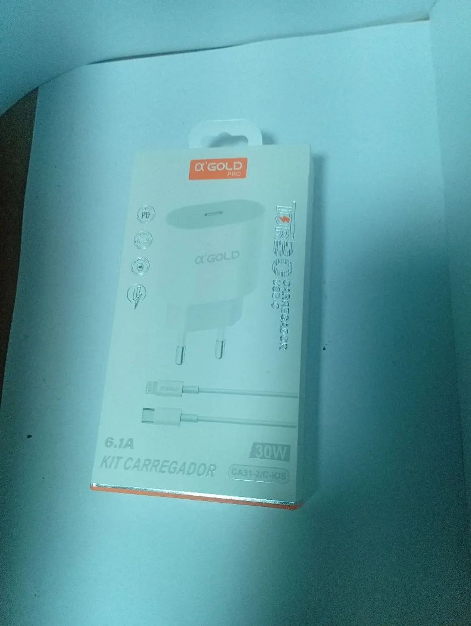 Carregador do iPhone turbo