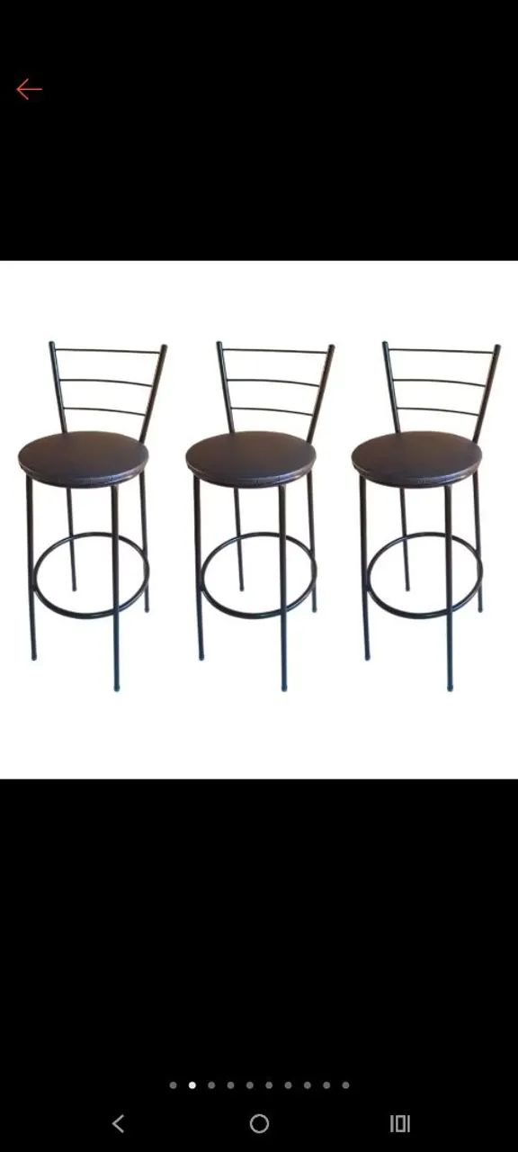Banquetas de balcão 