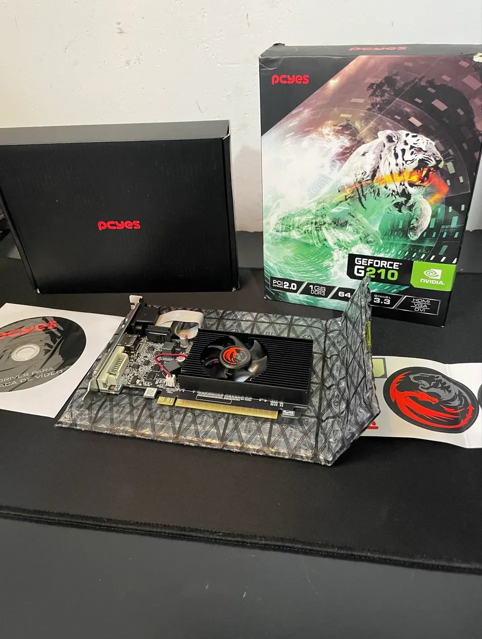 Placa de vídeo nvidia g210