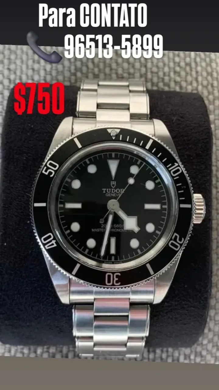 Relógio TUDOR AUTOMÁTICO  - MODELO BLACK BAY  - ENTREGAMOS  - Foto 3