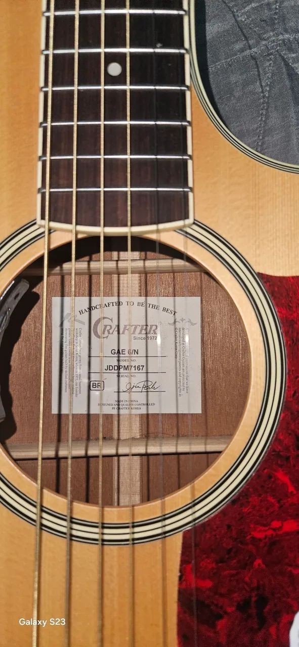 Violão crafter GAE 6/N