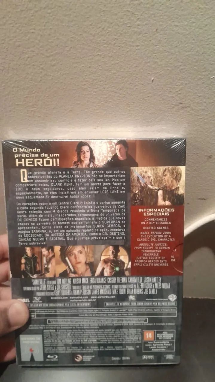 Blu-ray 10a temporada de Smallville (lacrada) - Foto 2