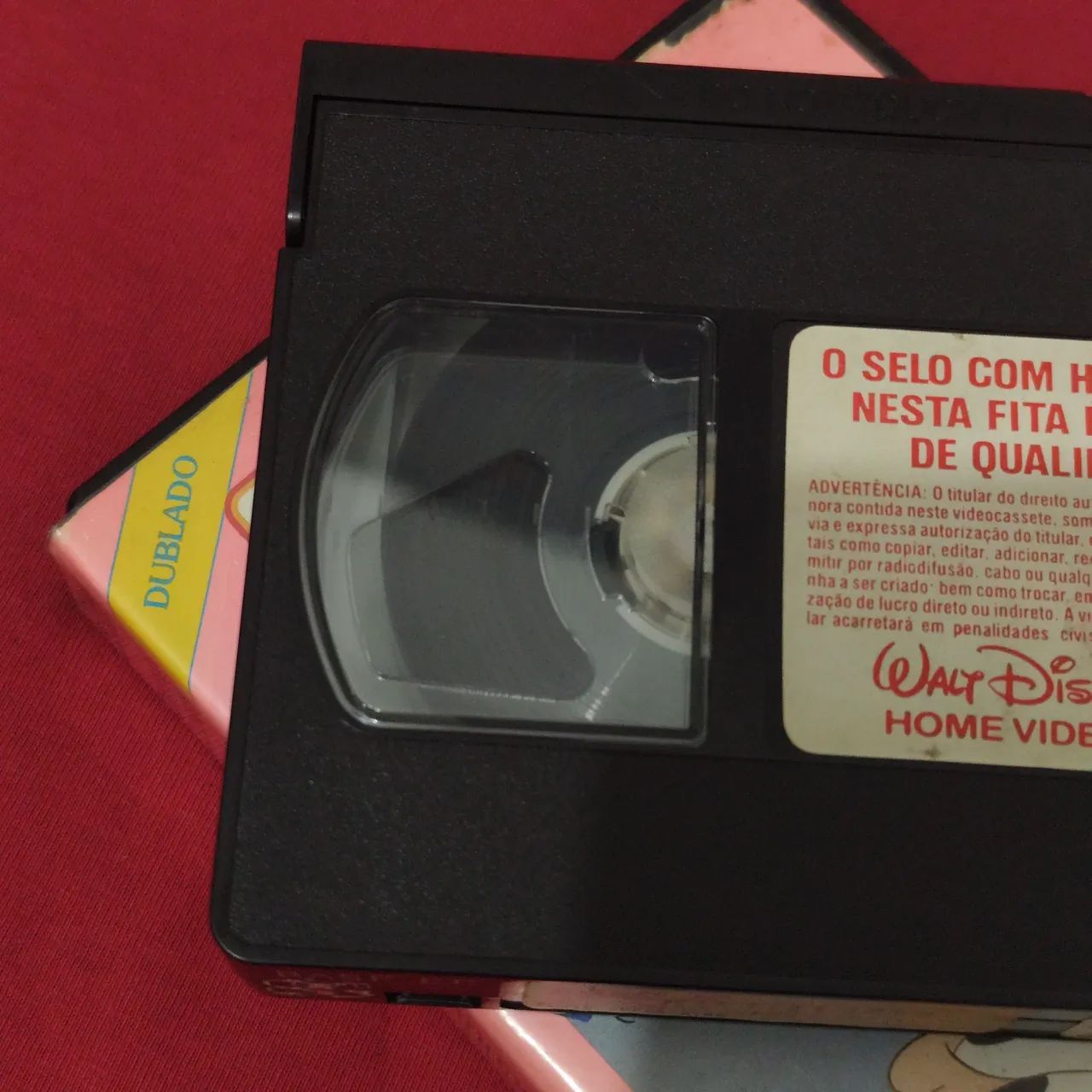 VHS Pluto Superstar - Walt Disney Home Vídeo - Cartoon Classics - Foto 4