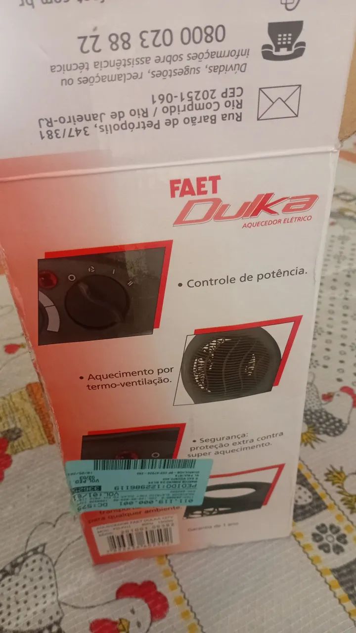 Aquecedor Elétrico Faet  - Foto 4