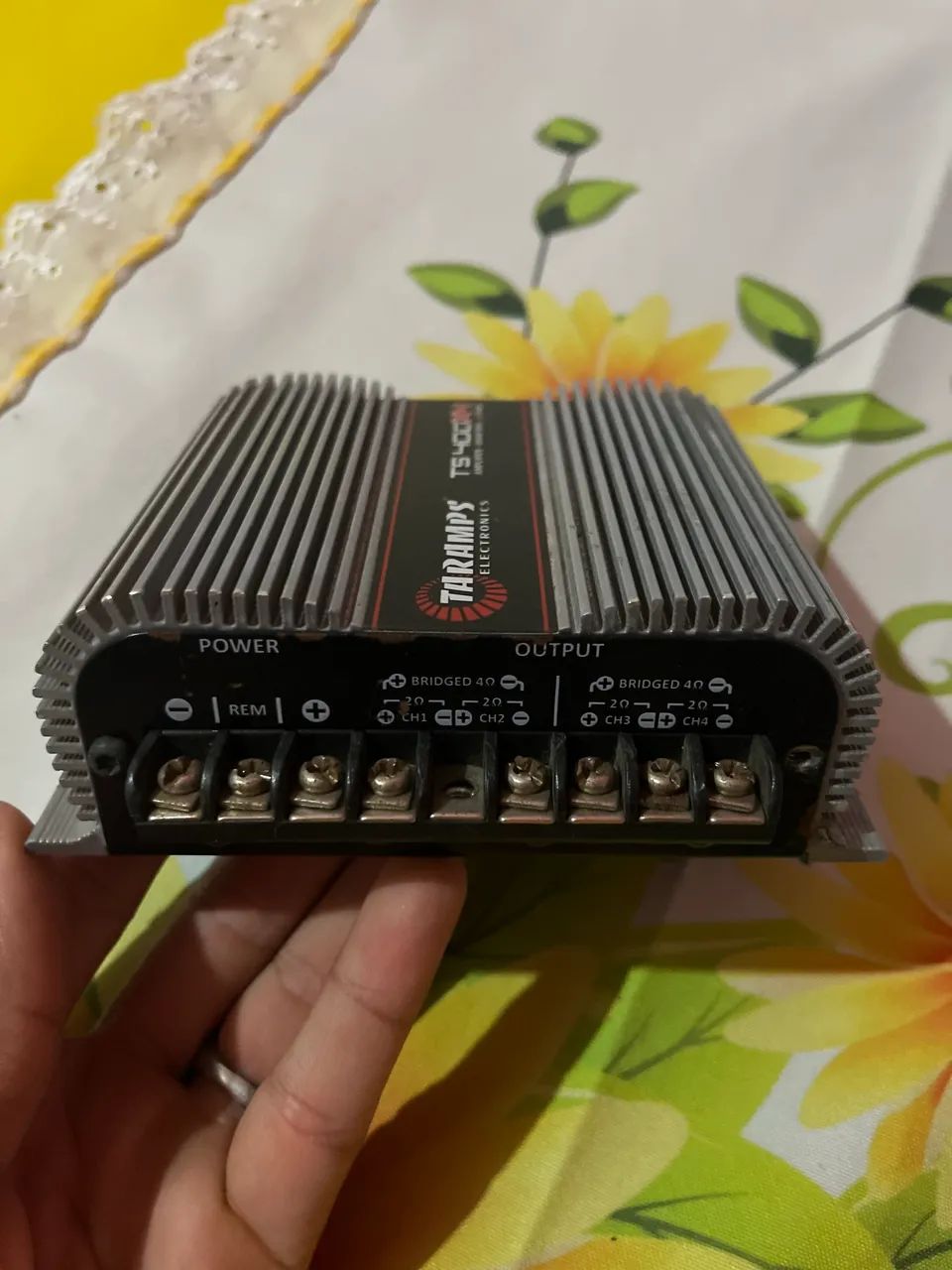 Módulo TS 400x4 e caixote de corneteira mais lente incluso!! - Foto 3