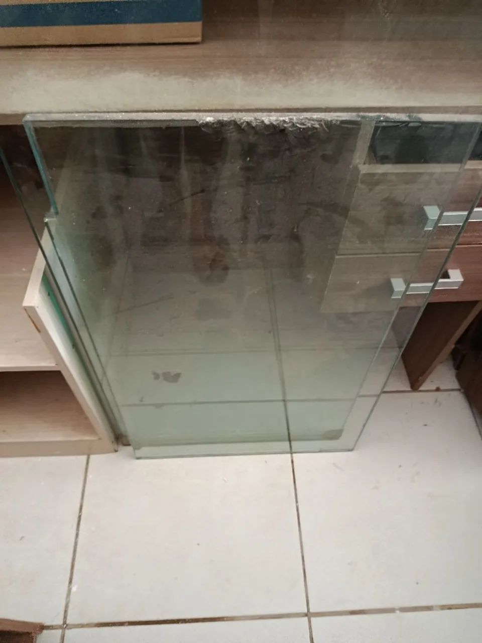 Escrivaninha em vidro  - Foto 3