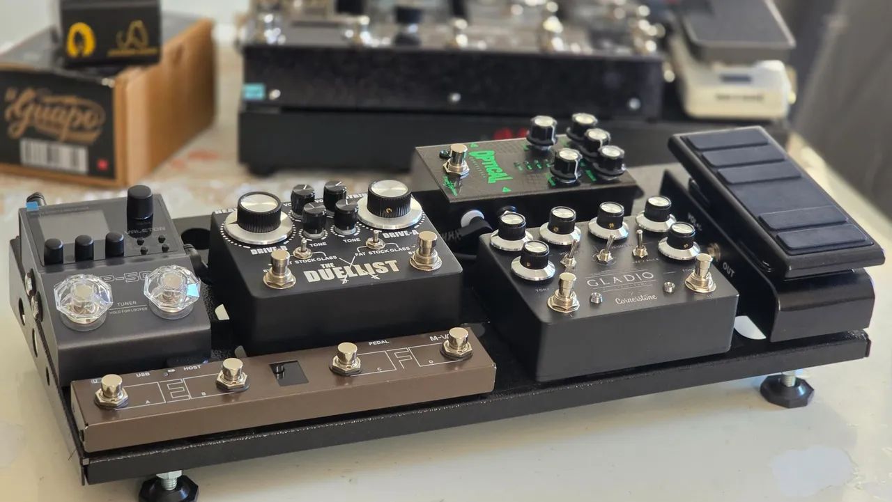 Pedais Mini Board Completo