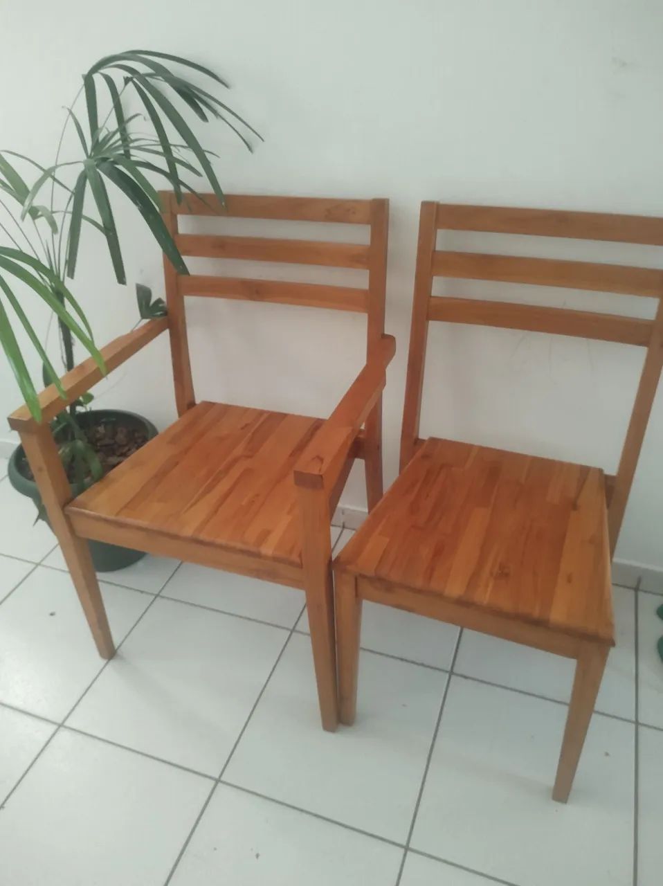 2 Cadeiras provençal durabilidade  resistência 