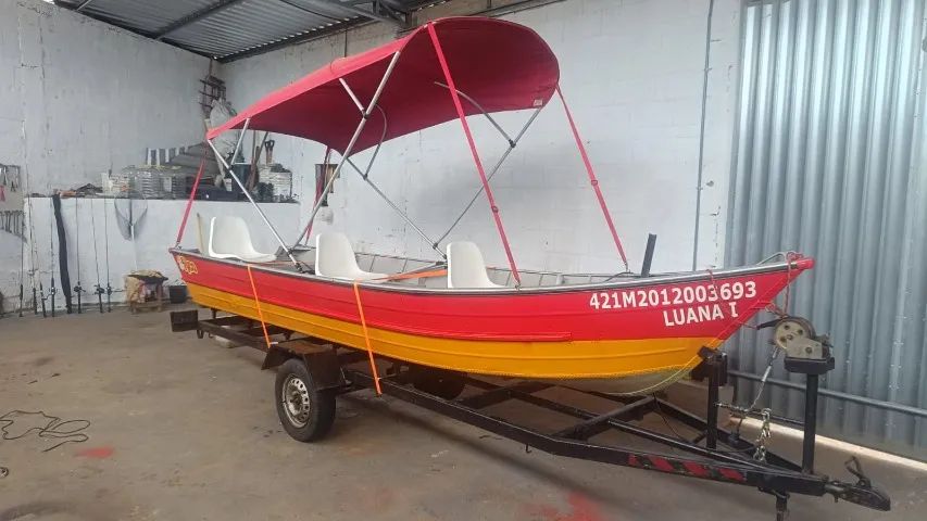 BARCO DE ALUMINIO MOTOR 15 HP - Foto 2