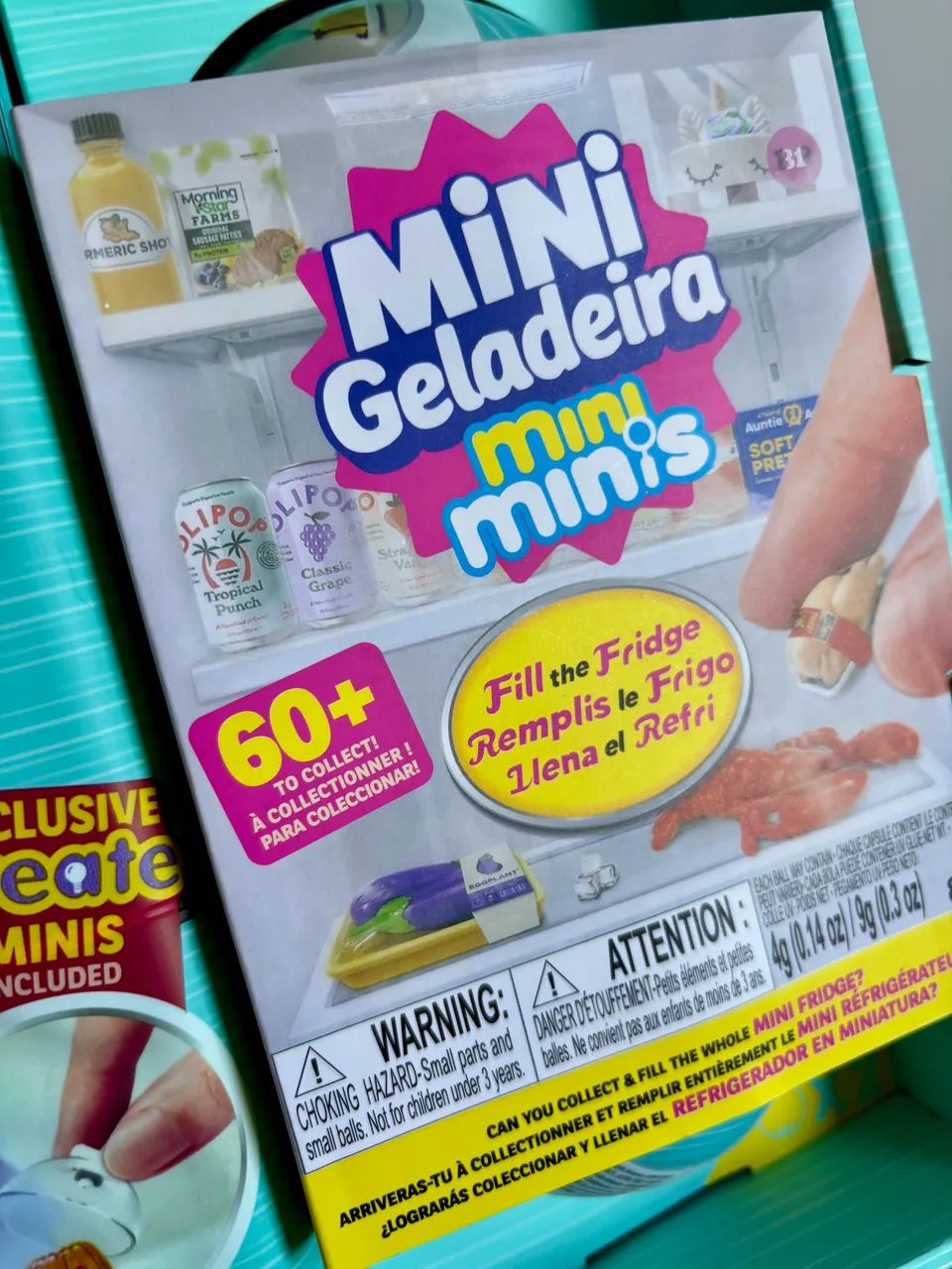 Mini geladeira ( compatível com barbie) lacrada  - Foto 2
