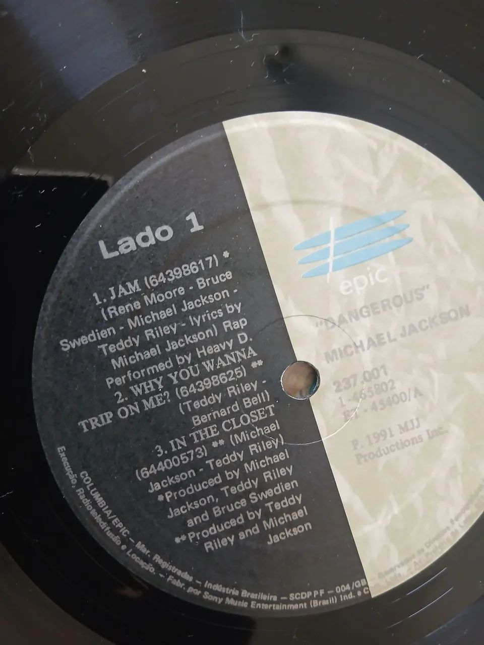 Lp Michael jackson "dangerous" usado - Foto 5