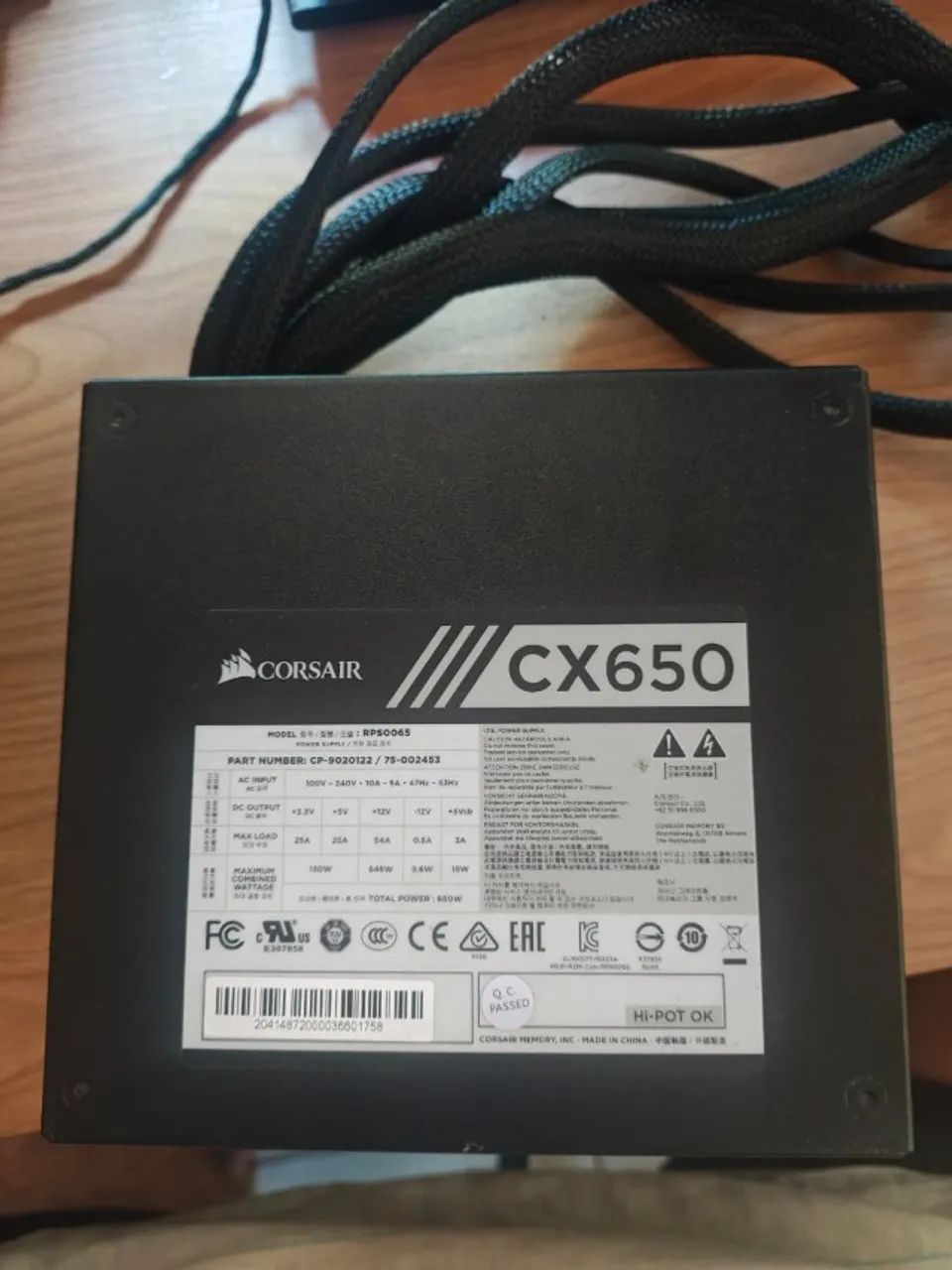 Corsair CX 650 - USADA - Foto 5
