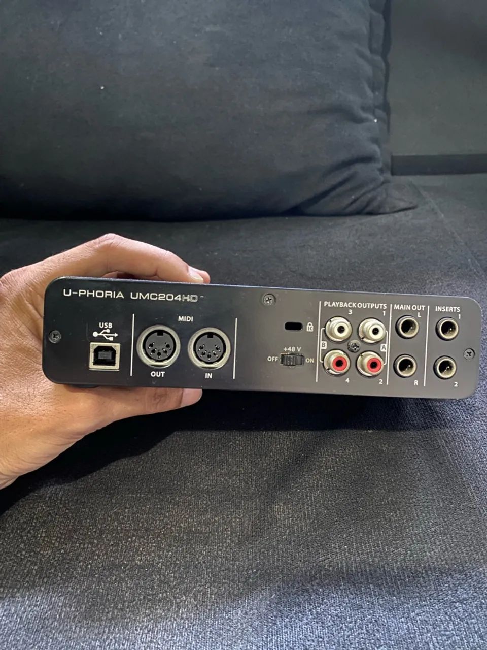 Interface de áudio behringer UMC204HD - Foto 3