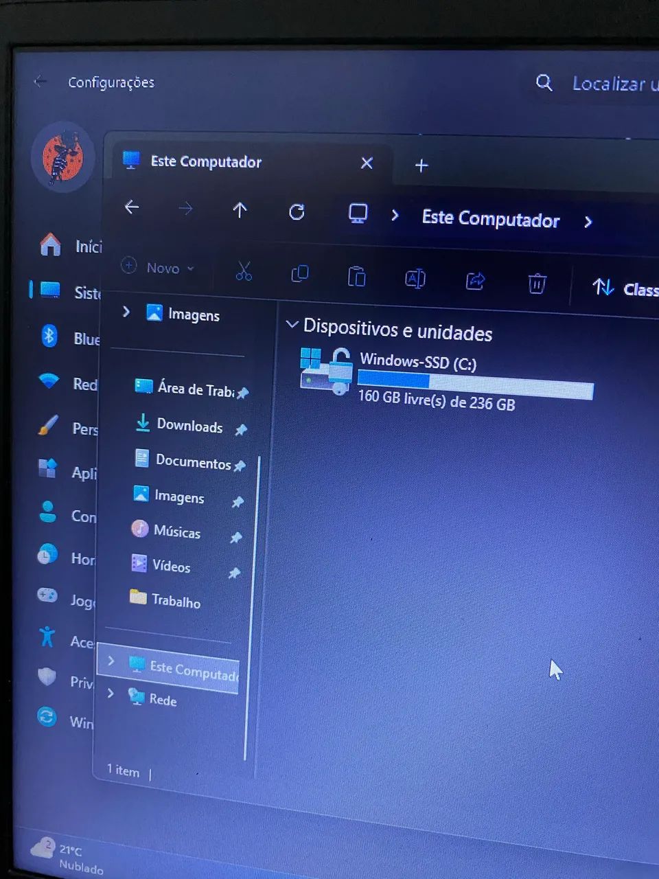   ? Notebook Lenovo IdeaPad 1 | Intel Core i3 12ª Geração | SSD 256GB - Foto 5