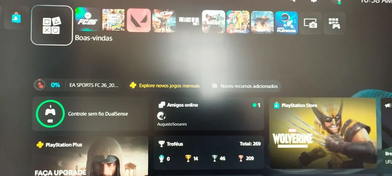 Ps5 Slim com leitor de disco - Foto 3