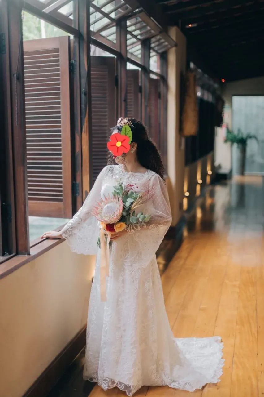 Lindo Vestido de noiva  - Foto 3