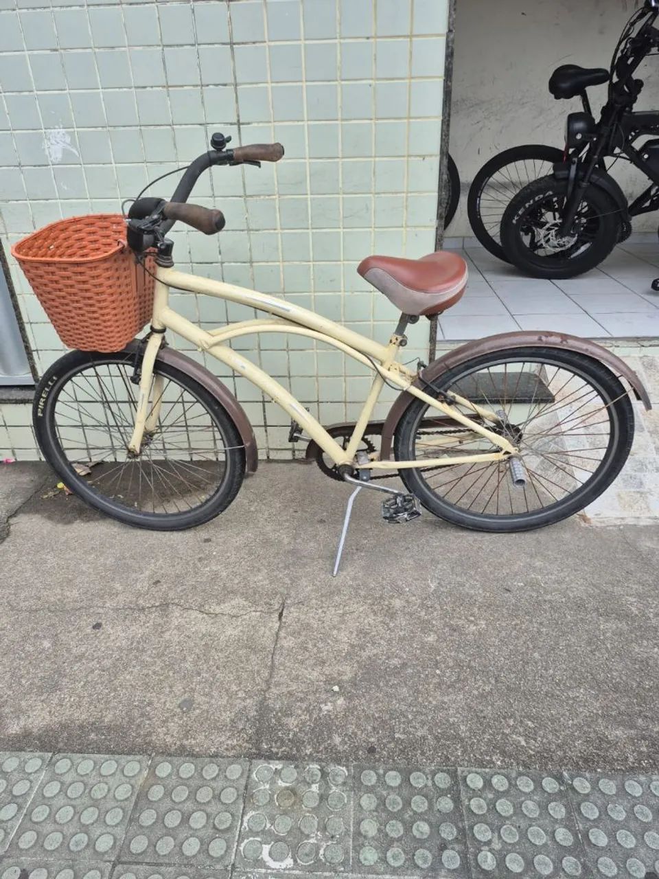  Bicicleta estilo retrô aro 26  - Foto 2