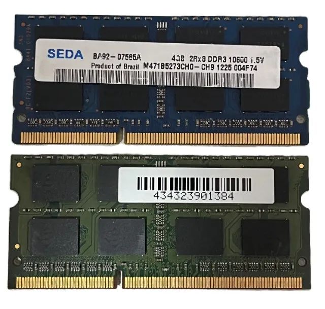 Notebook - 8GB RAM DDR3 1333 (2x 4GB)