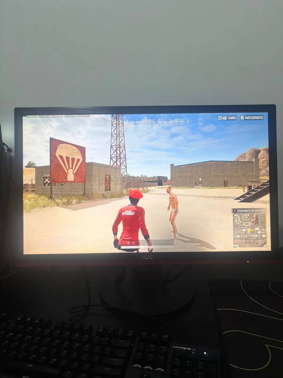 Monitor Gamer AOC 144hz (G2460 24 polegadas)