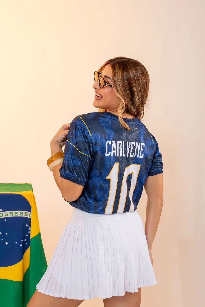 Camisa Brasil Personalizada com seu nome - Foto 4