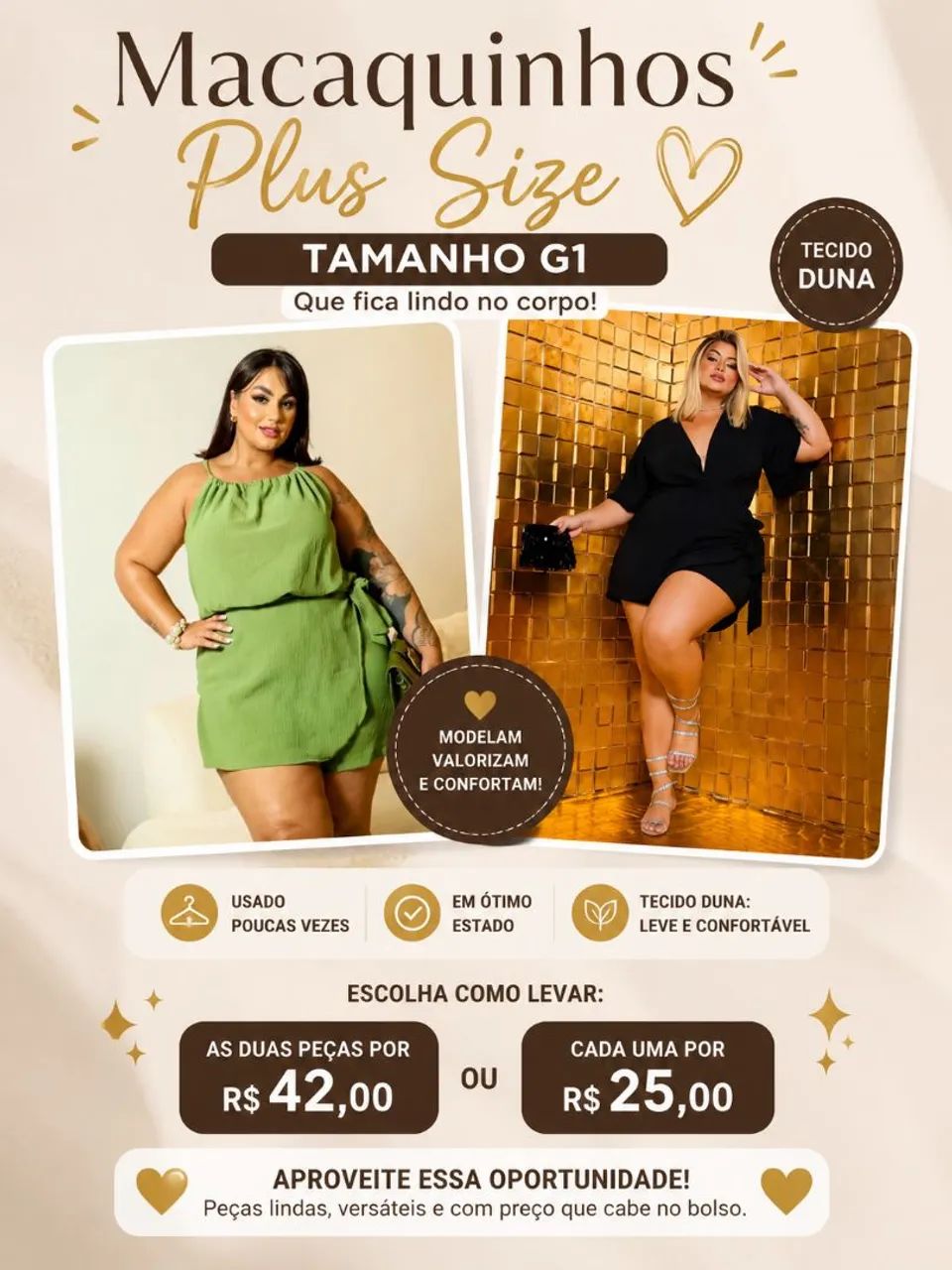 Macaquinho feminino