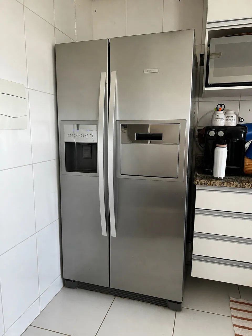 Geladeira Electrolux Side by Side 220v
