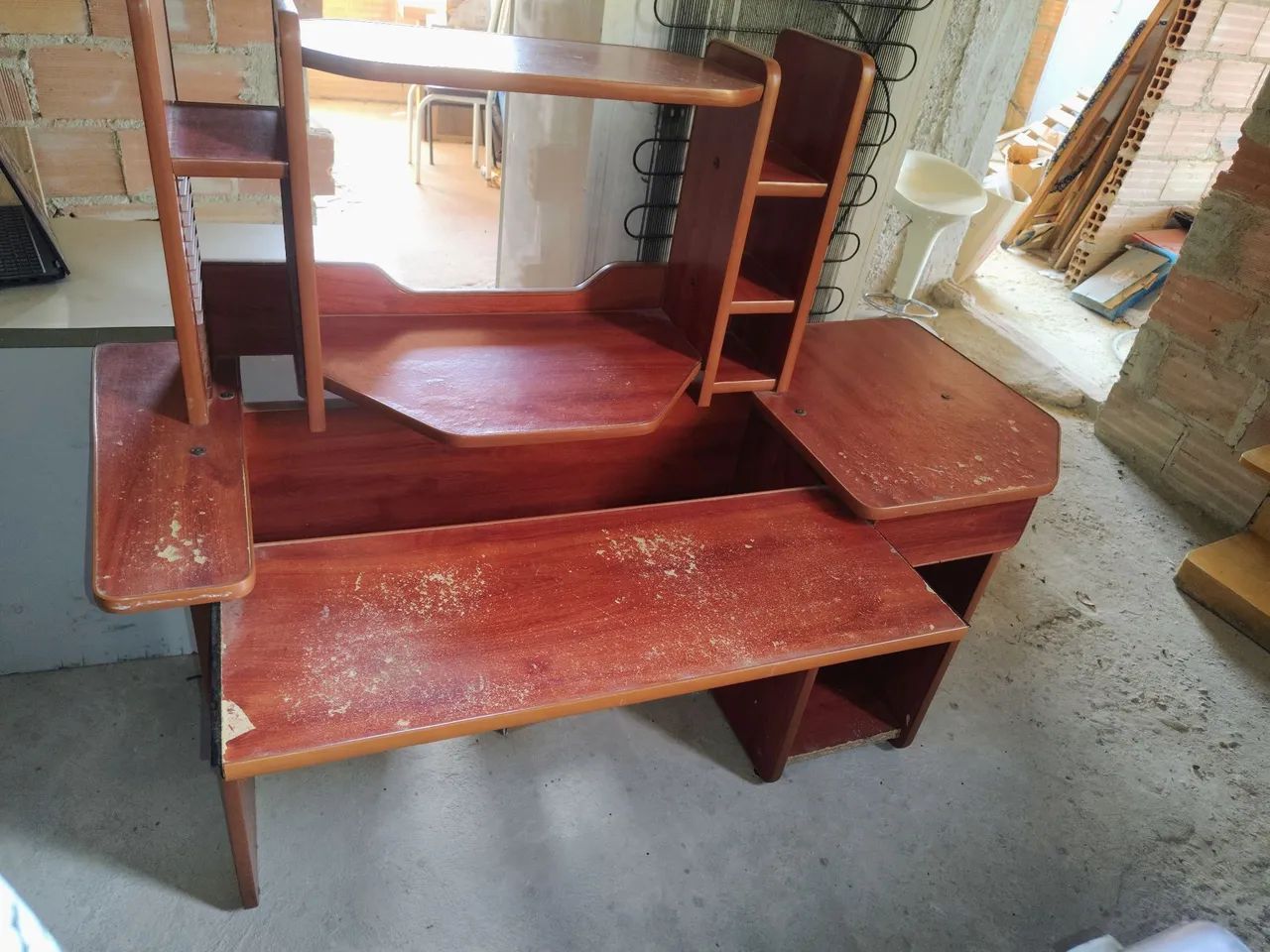 Mesa de computador - móveis usados para casa  - Foto 2
