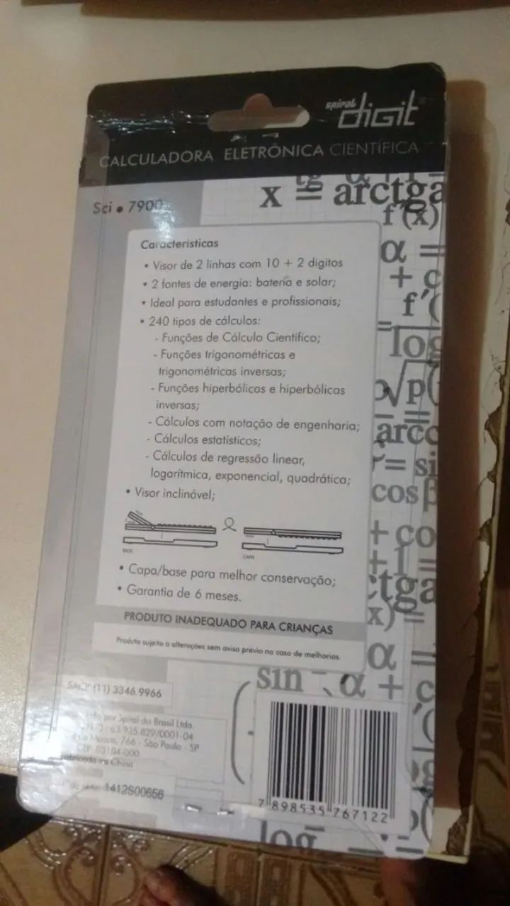 Calculadora Científica Spiral Digit - Sci.7900   - Foto 3
