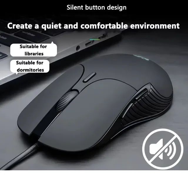 Mouse Inphic B1 Preto - Foto 3