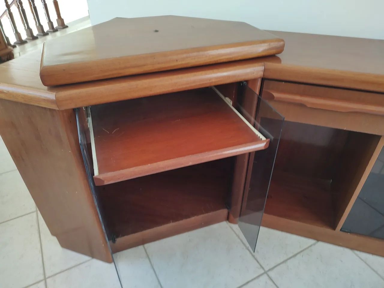 Rack de canto madeira maciça  - Foto 5