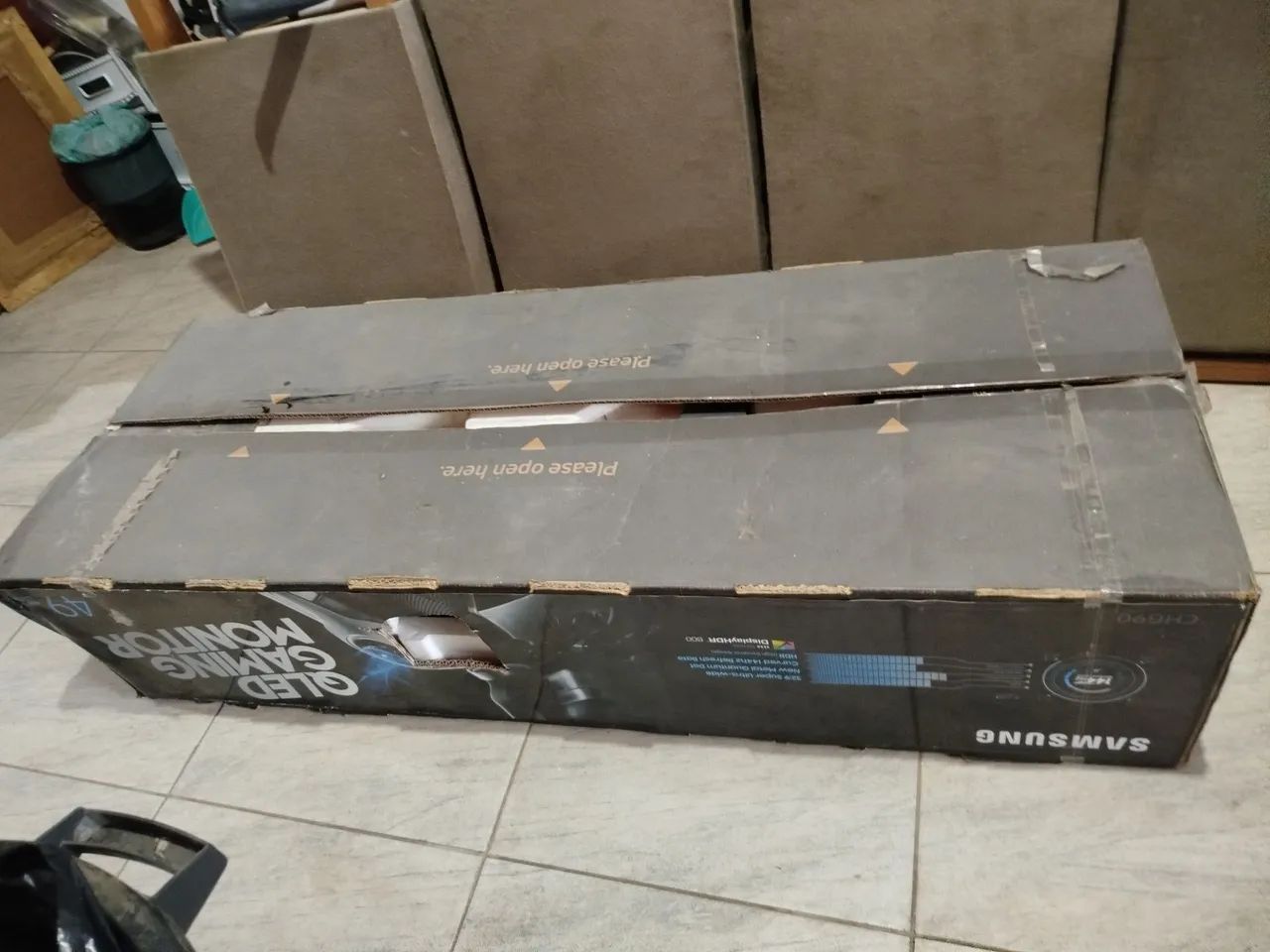 Monitor Qled 49 polegadas curvado Samsung Gaming - Foto 2
