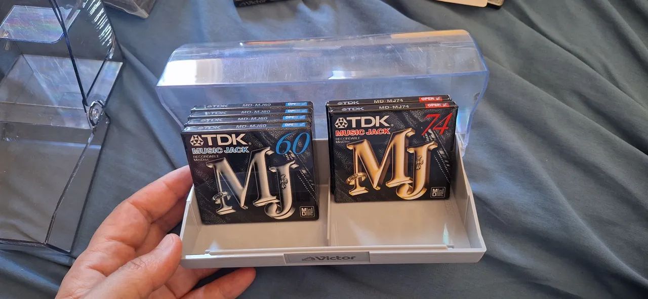 Mini Disk TDK novo lacrado - kit 6 unidades