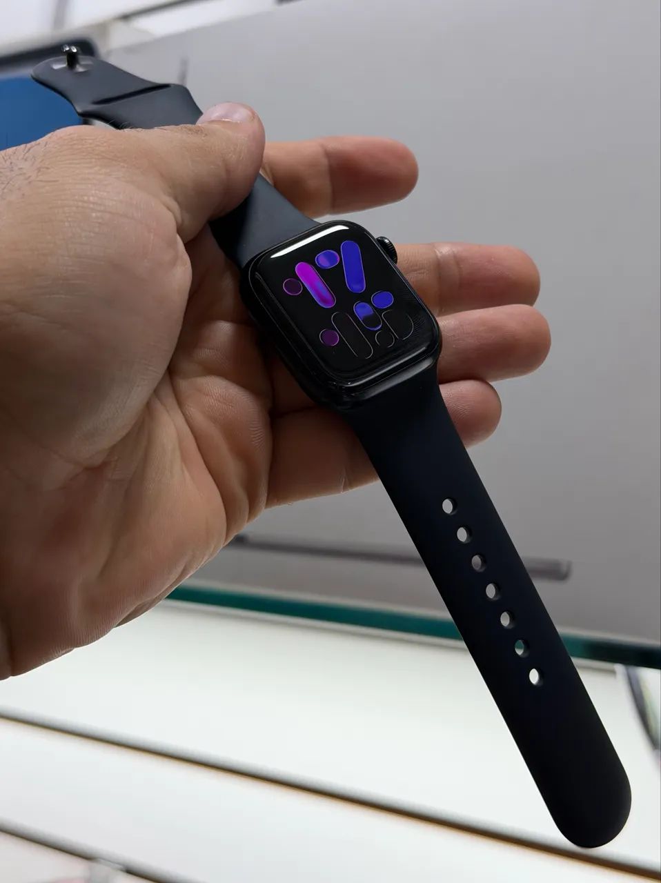 Apple watch series 9 41mm gps + cellular saude da bateria 100