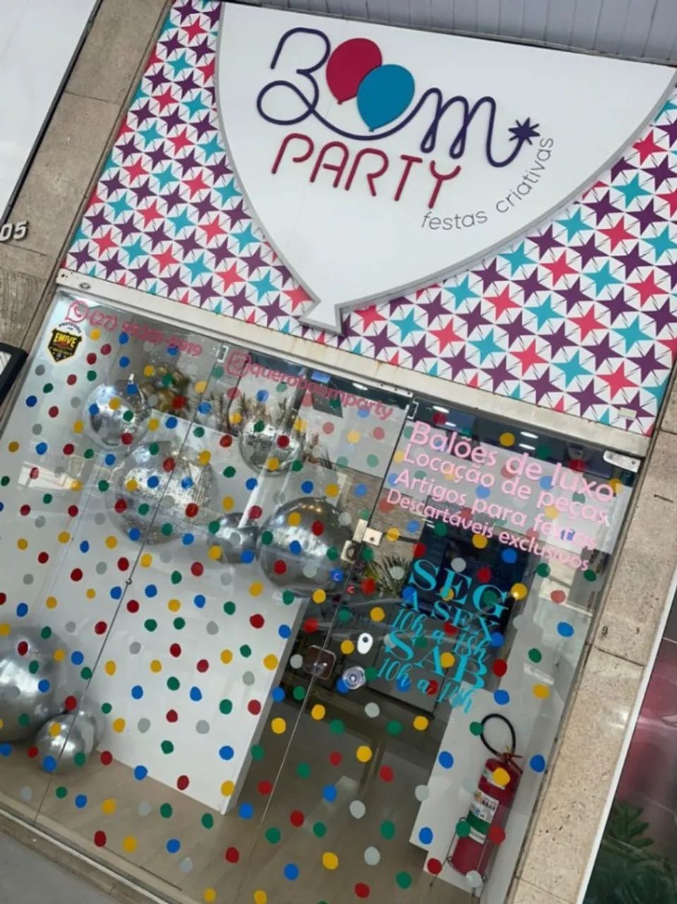 Passo ponto loja de festas em funcionamento